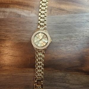Anne Klein gold colored watch